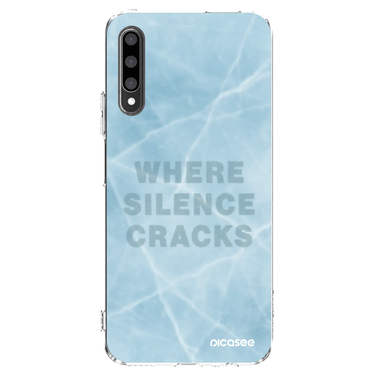 Picasee silikónový prehľadný obal pre Honor 9X Pro - SILENCE