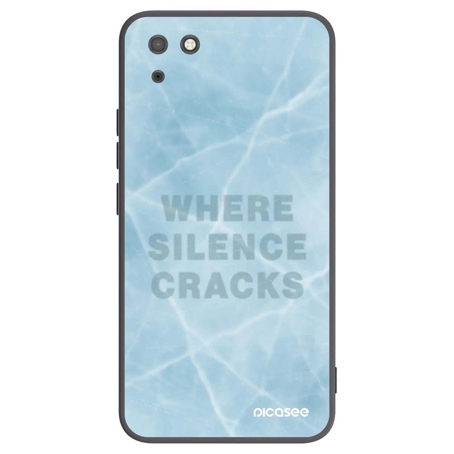 Picasee silikónový čierny obal pre Huawei Y5P - SILENCE