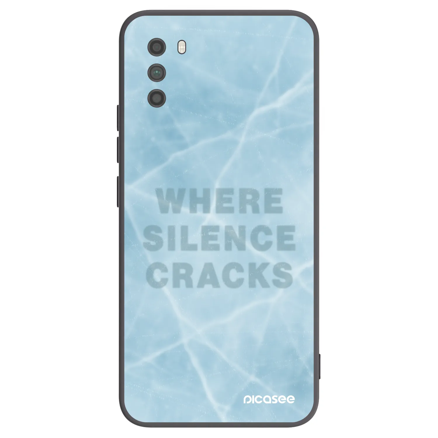 Picasee silikónový čierny obal pre Xiaomi Poco M3 - SILENCE
