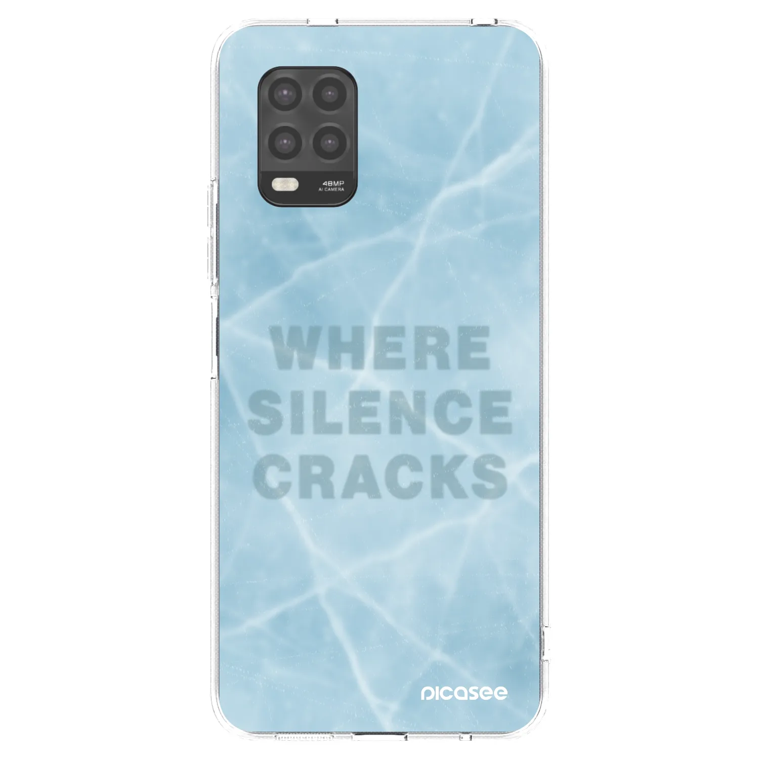 Silikónový prehľadný obal pre Xiaomi Mi 10 Lite - SILENCE