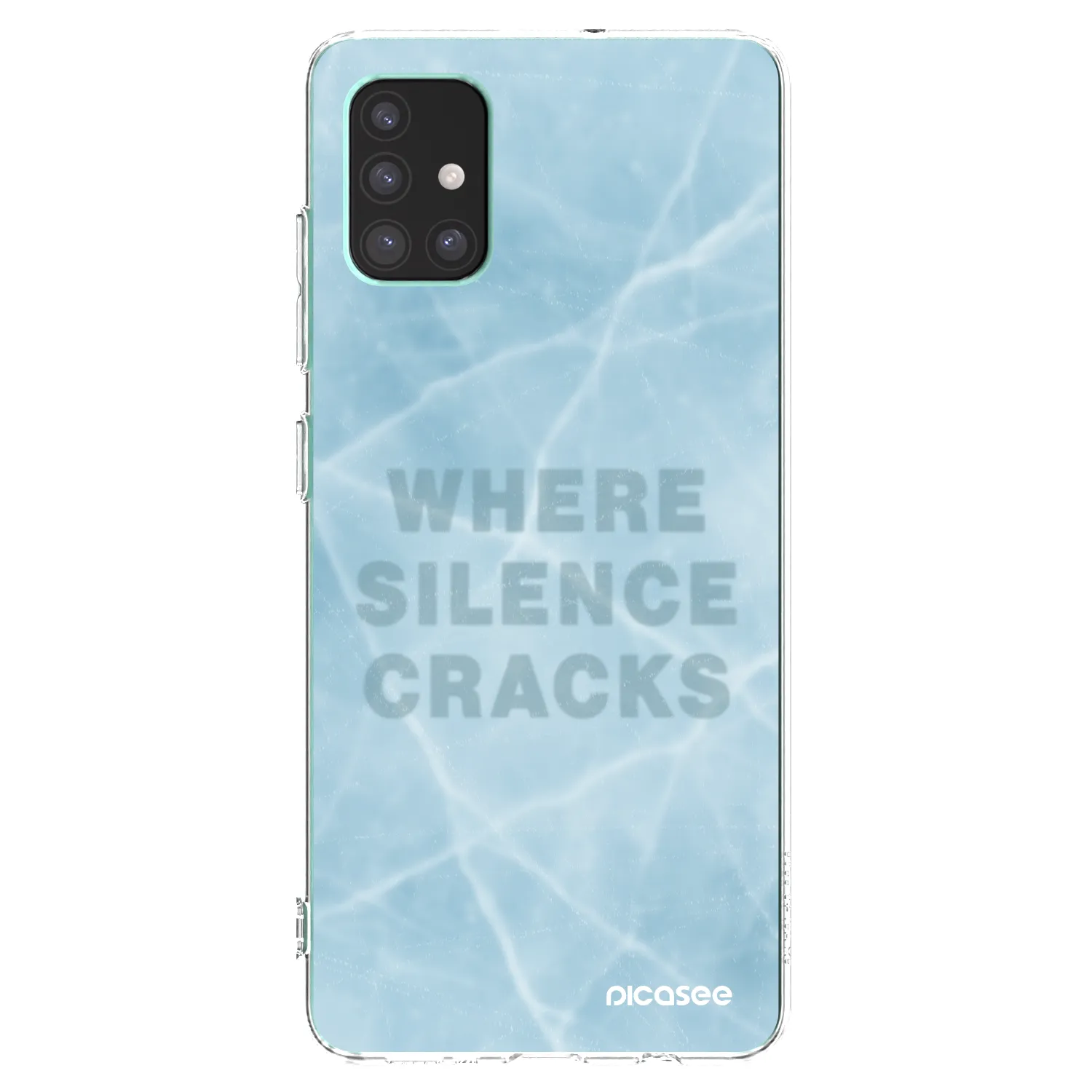 Picasee silikónový prehľadný obal pre Samsung Galaxy M51 M515F - SILENCE
