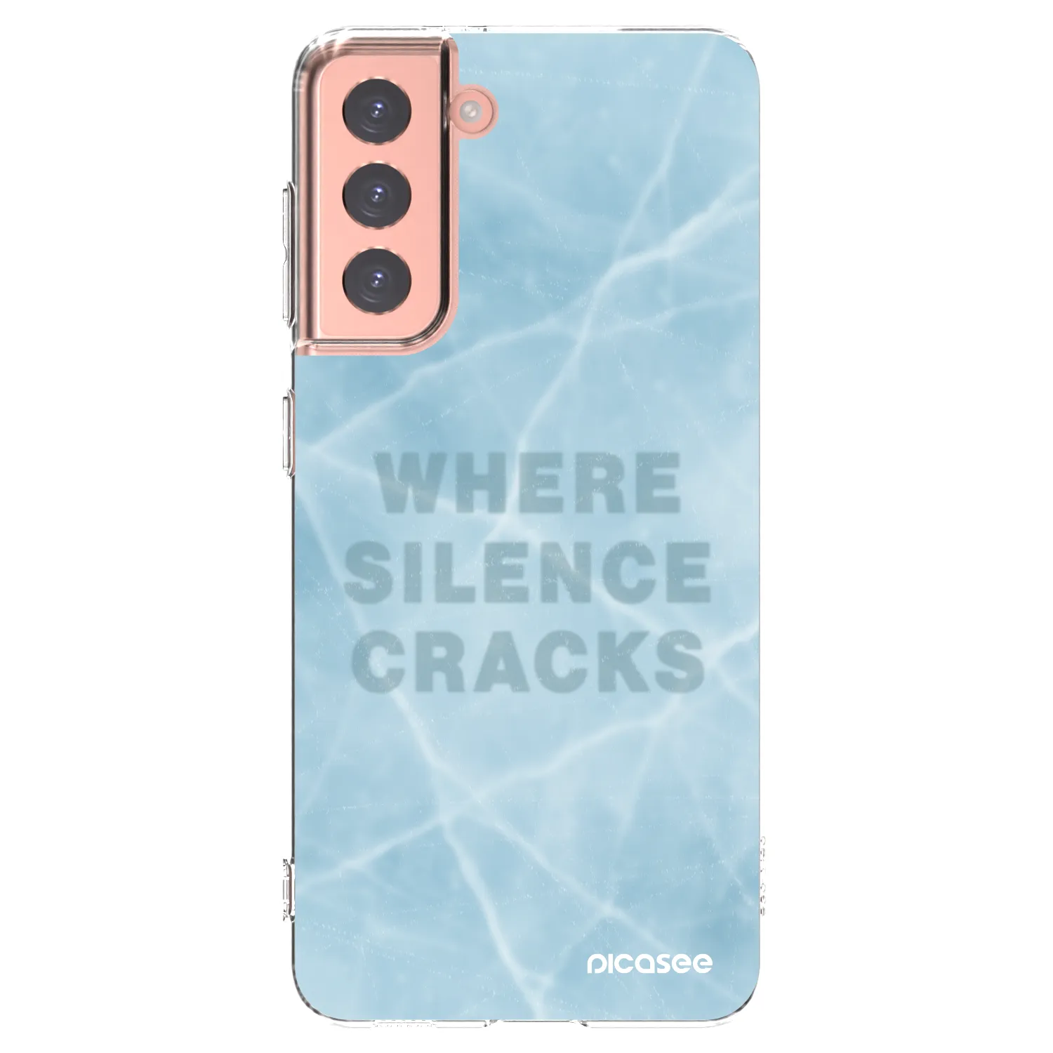 Silikónový prehľadný obal pre Samsung Galaxy S21 5G G991B - SILENCE