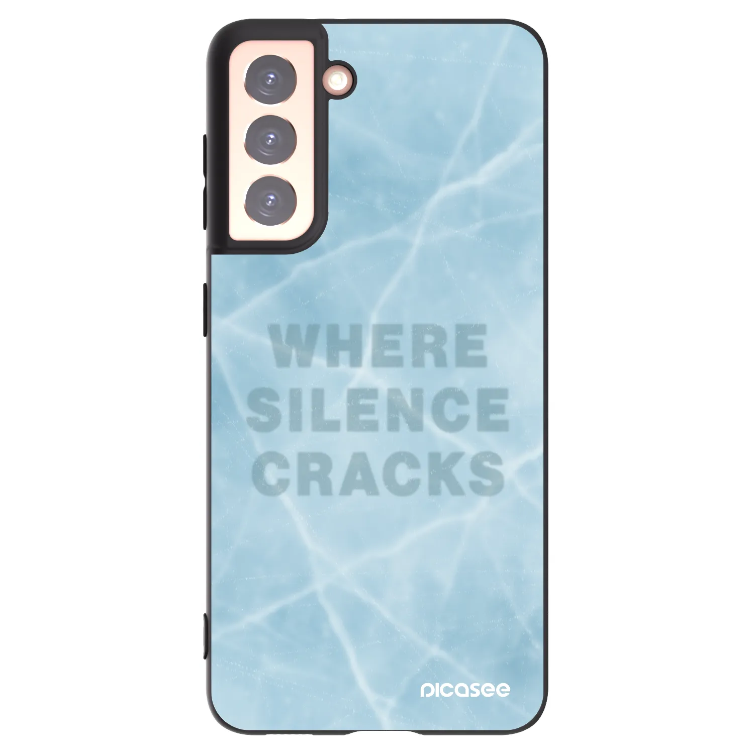 Silikónový čierny obal pre Samsung Galaxy S21 5G G991B - SILENCE
