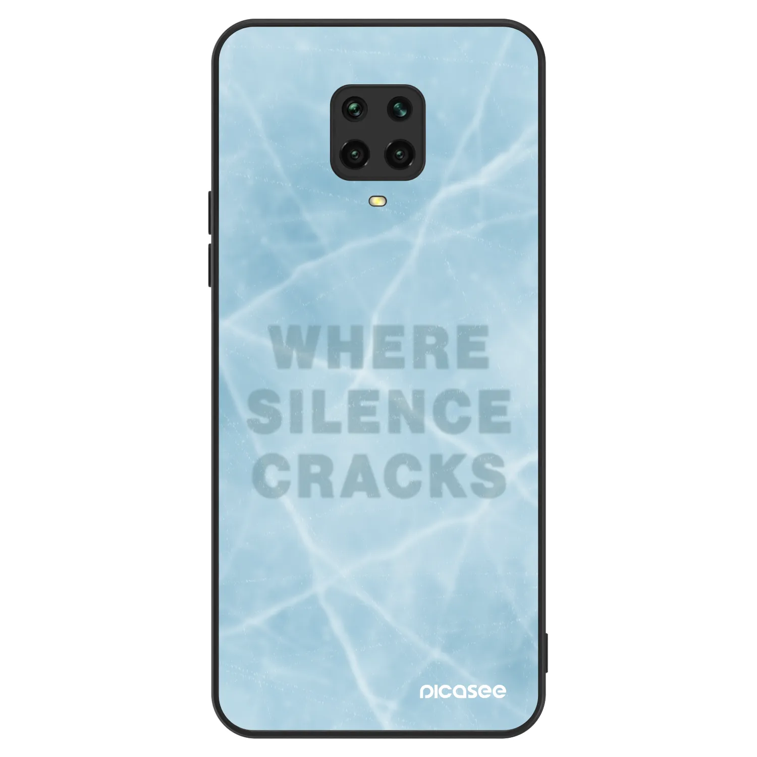 Picasee ULTIMATE CASE pro Xiaomi Redmi Note 9 Pro - SILENCE