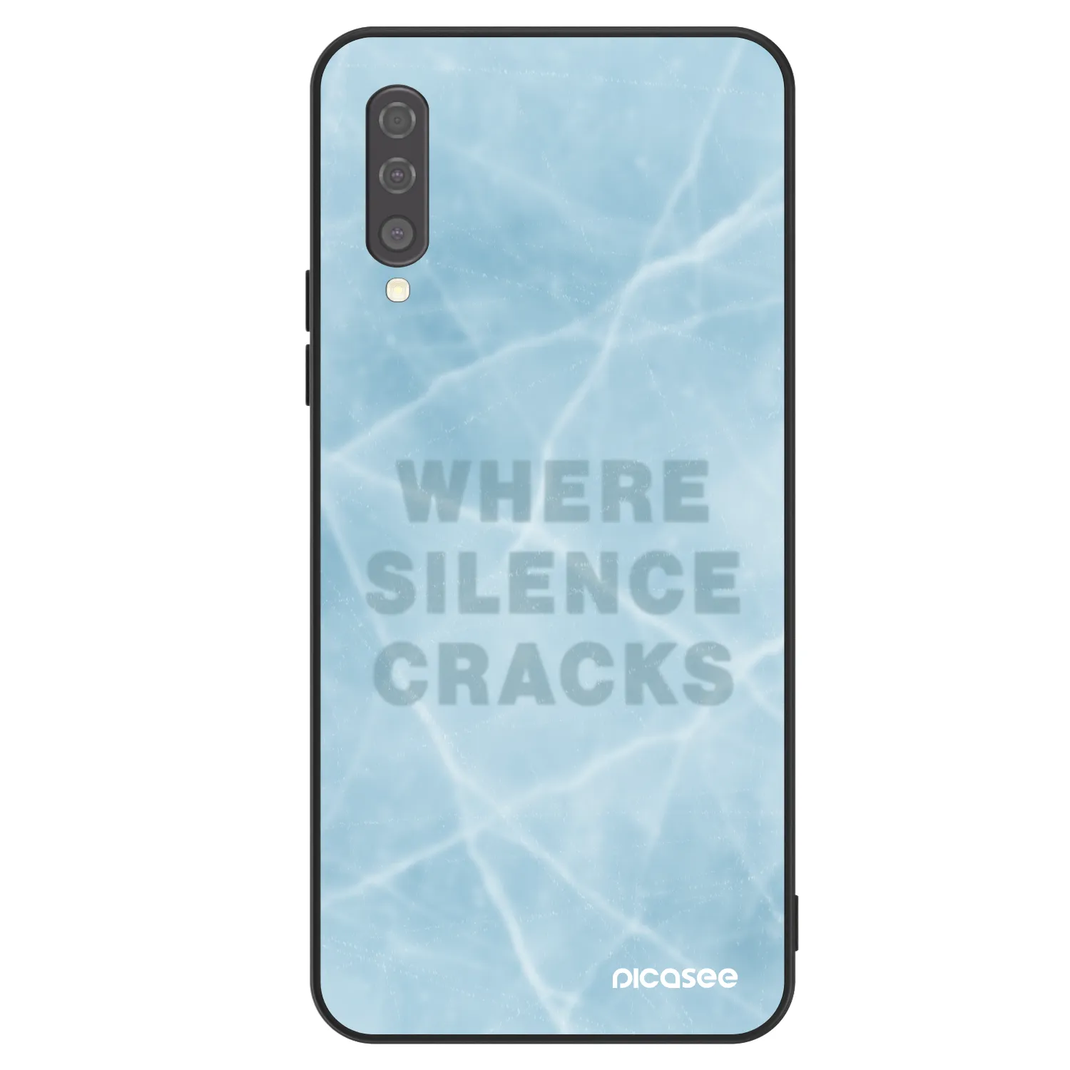 Picasee ULTIMATE CASE pro Samsung Galaxy A50 A505F - SILENCE
