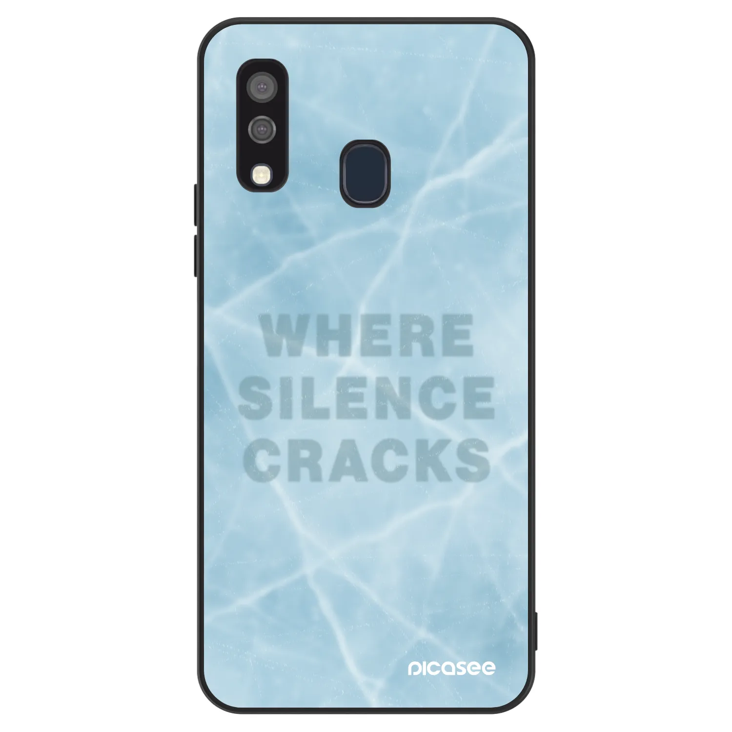 Picasee ULTIMATE CASE pro Samsung Galaxy A40 A405F - SILENCE