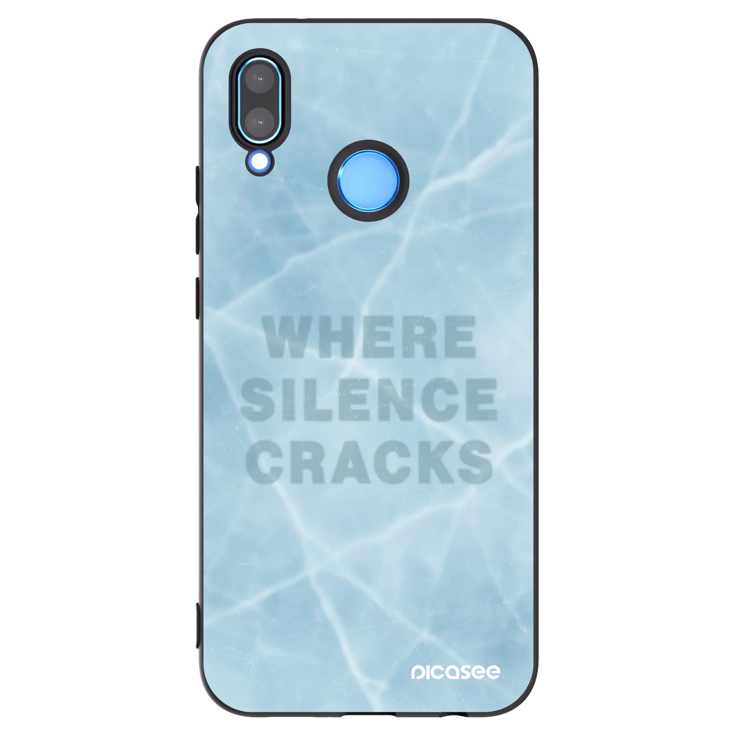 Picasee silikónový čierny obal pre Huawei P20 Lite - SILENCE