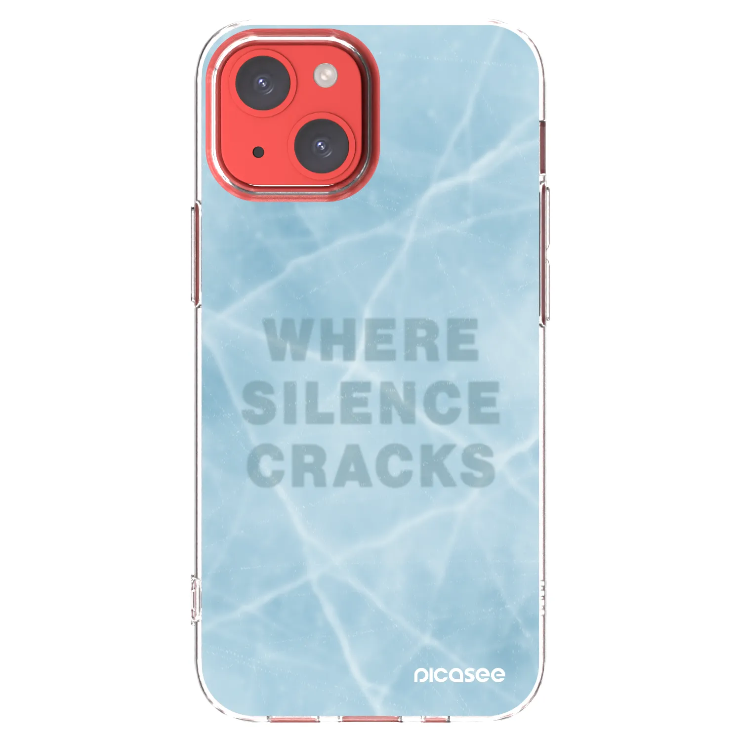Silikónový prehľadný obal pre Apple iPhone 13 mini - SILENCE