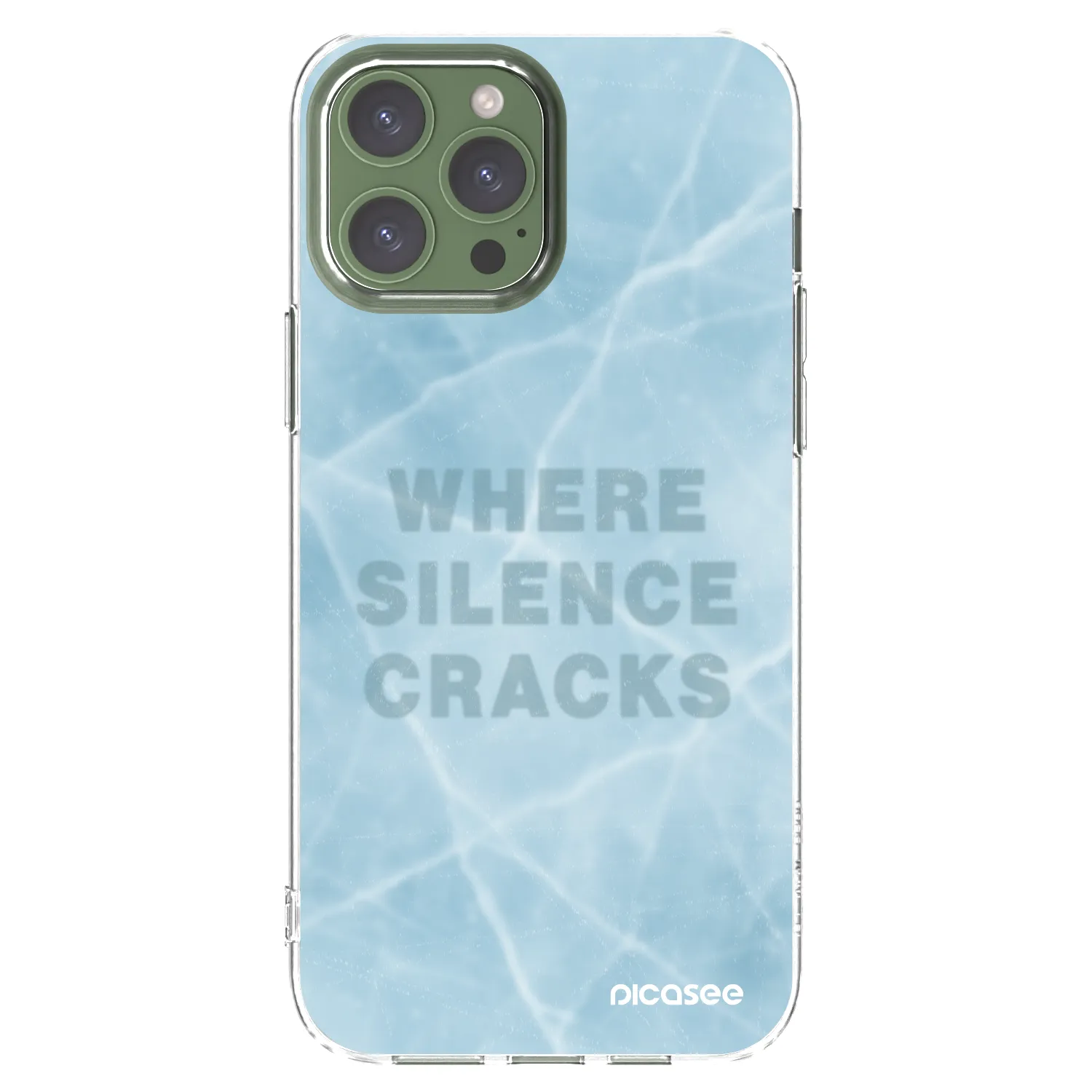 Silikónový prehľadný obal pre Apple iPhone 13 Pro Max - SILENCE