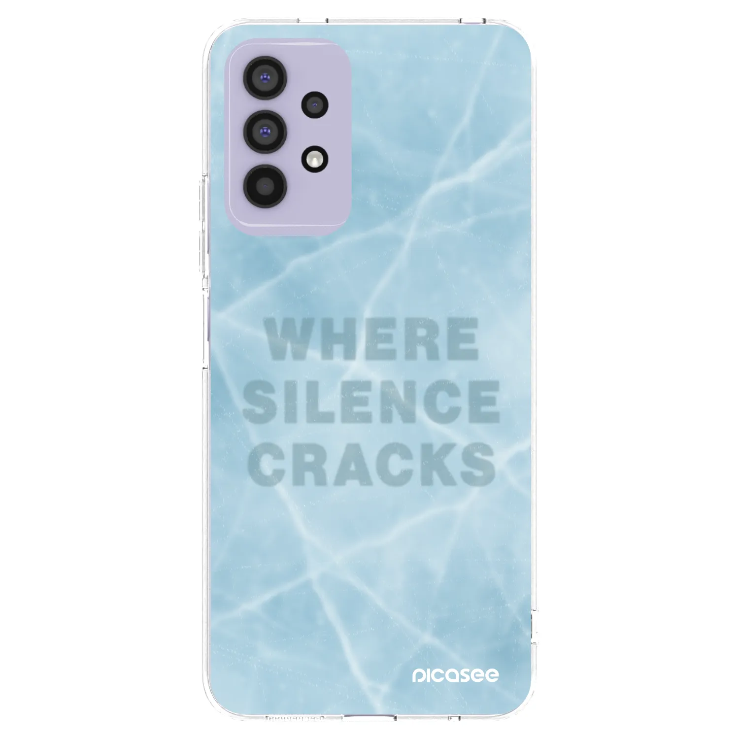 Picasee silikónový prehľadný obal pre Samsung Galaxy A32 4G SM-A325F - SILENCE