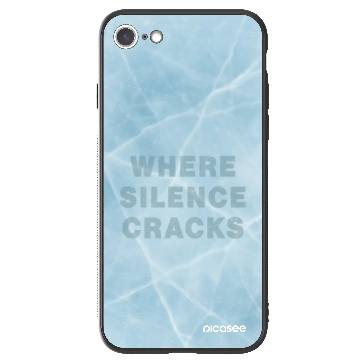 Picasee ULTIMATE CASE pro Apple iPhone SE 2020 - SILENCE