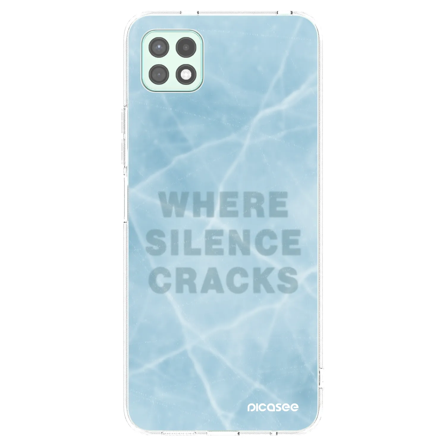 Picasee silikónový prehľadný obal pre Samsung Galaxy A22 A226B 5G - SILENCE