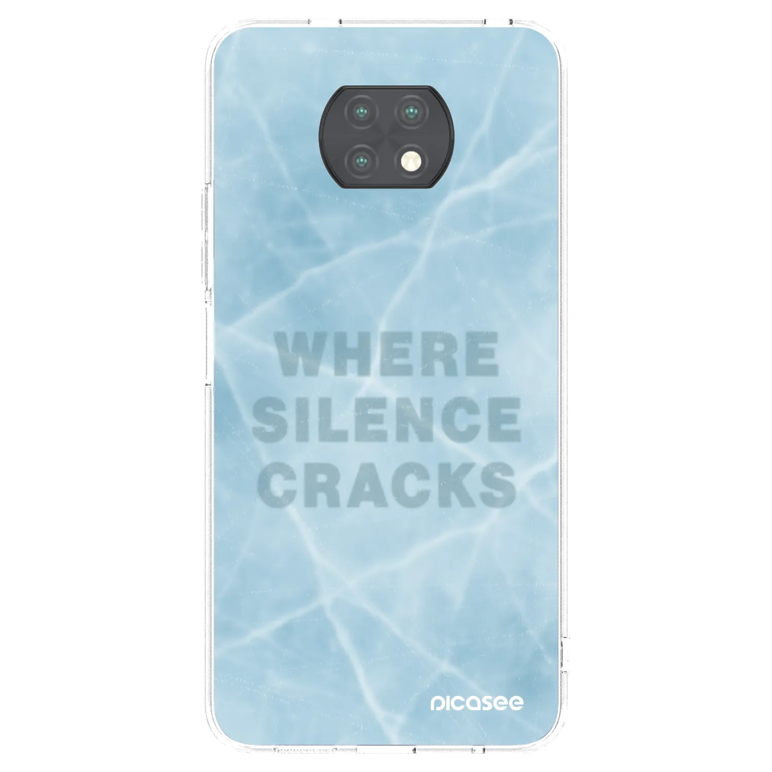 Silikónový prehľadný obal pre Xiaomi Redmi Note 9T - SILENCE