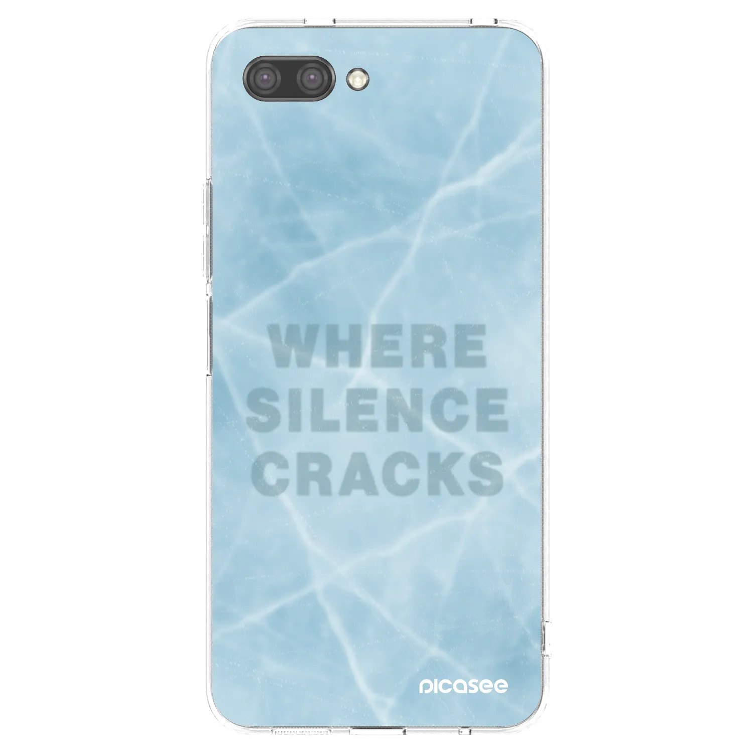Picasee silikónový prehľadný obal pre Honor 10 - SILENCE