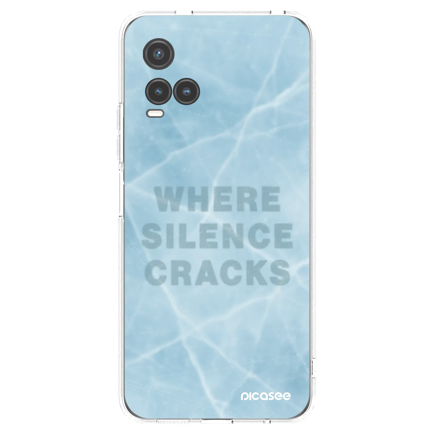 Picasee silikónový prehľadný obal pre Vivo Y33s - SILENCE