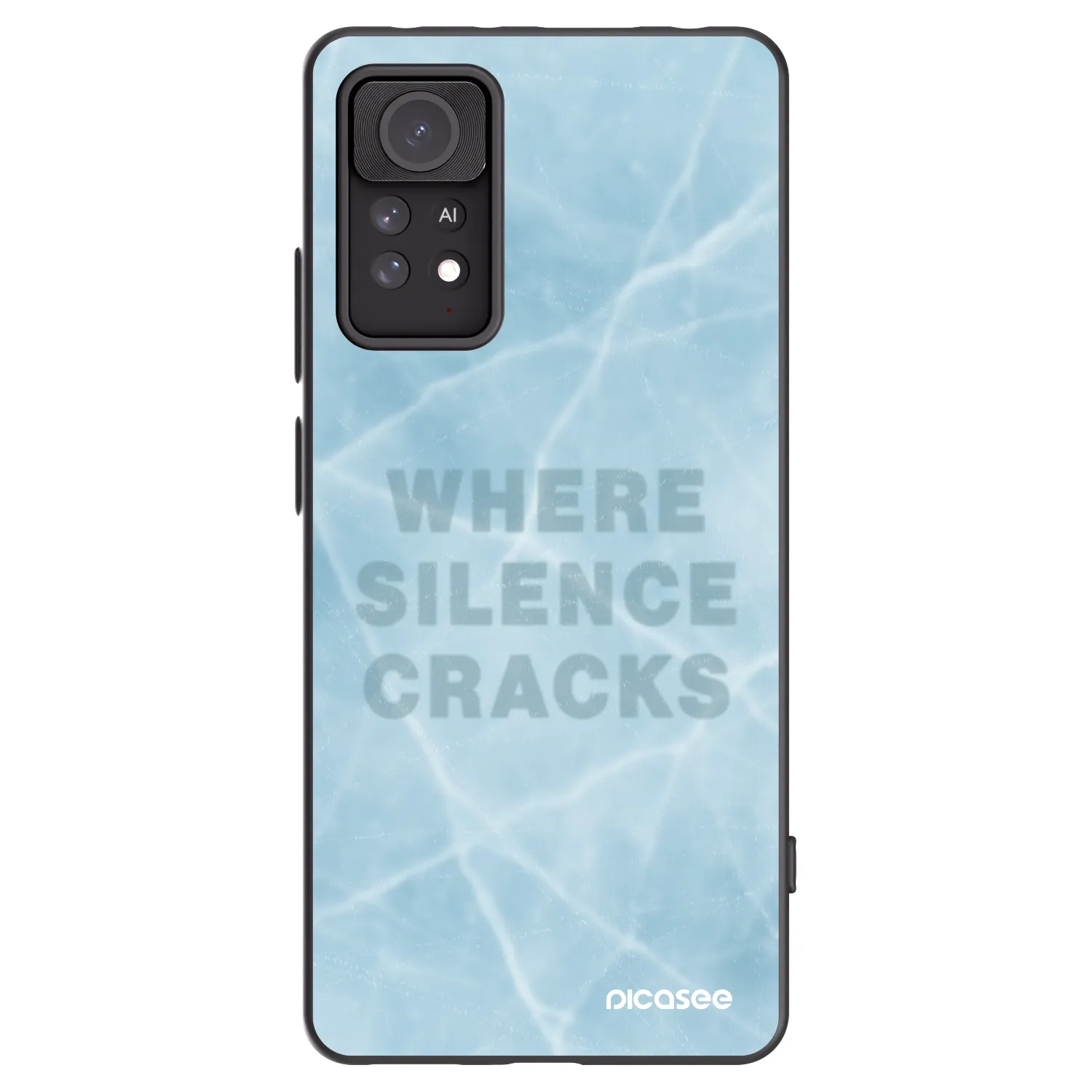Picasee silikónový čierny obal pre Xiaomi Redmi Note 11 Pro 5G - SILENCE