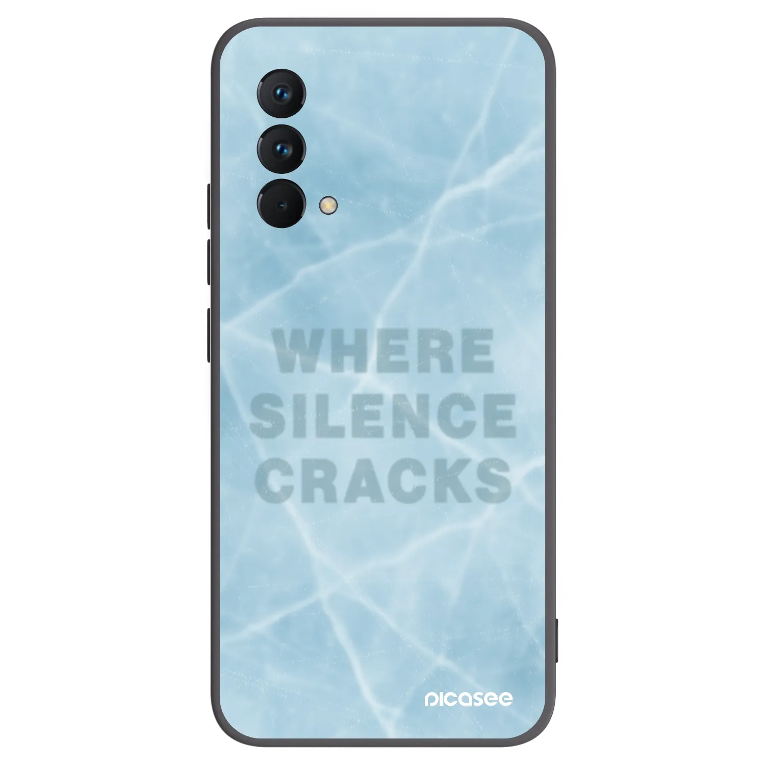Picasee silikónový čierny obal pre Realme GT Master Edition 5G - SILENCE