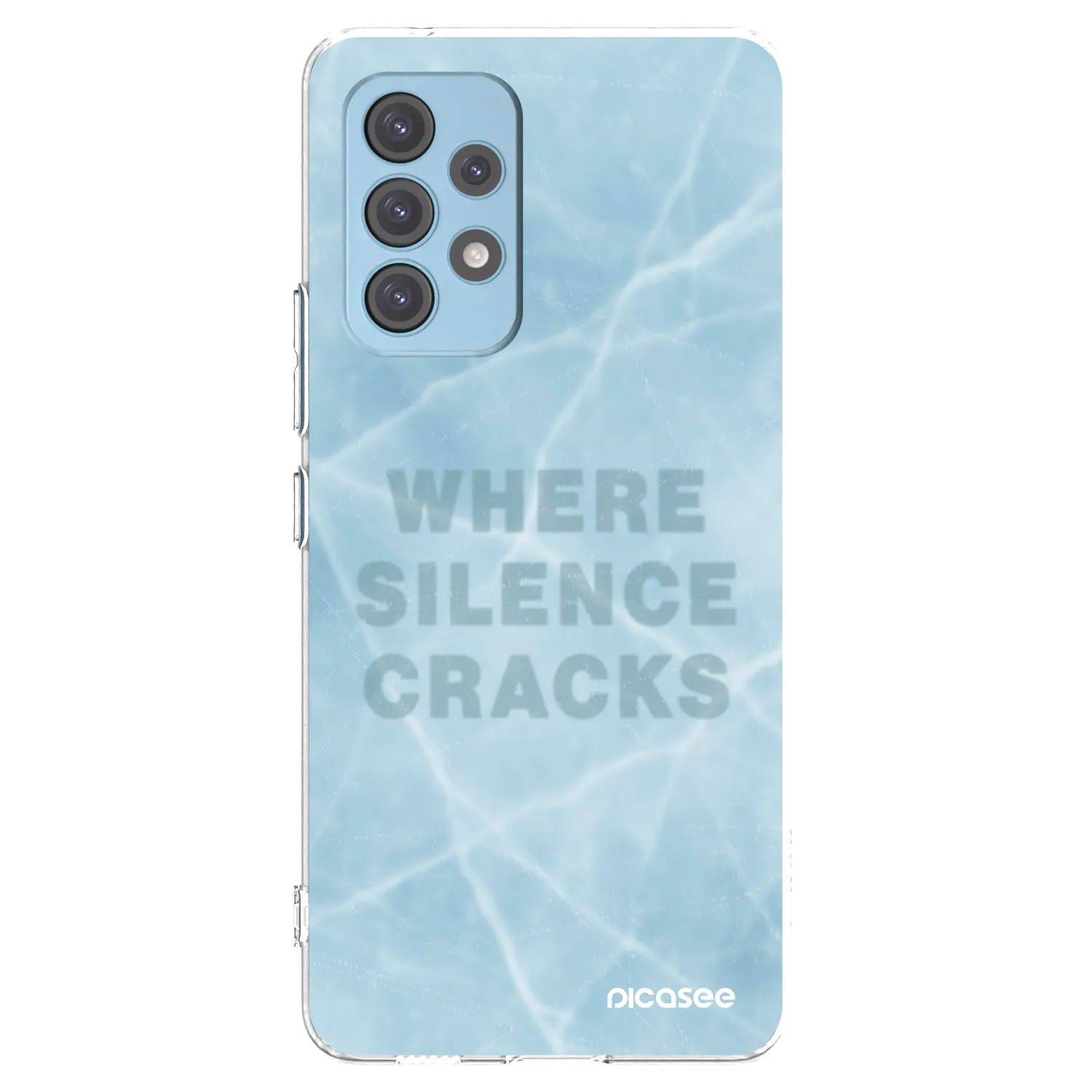 Silikónový prehľadný obal pre Samsung Galaxy A53 5G A536 - SILENCE