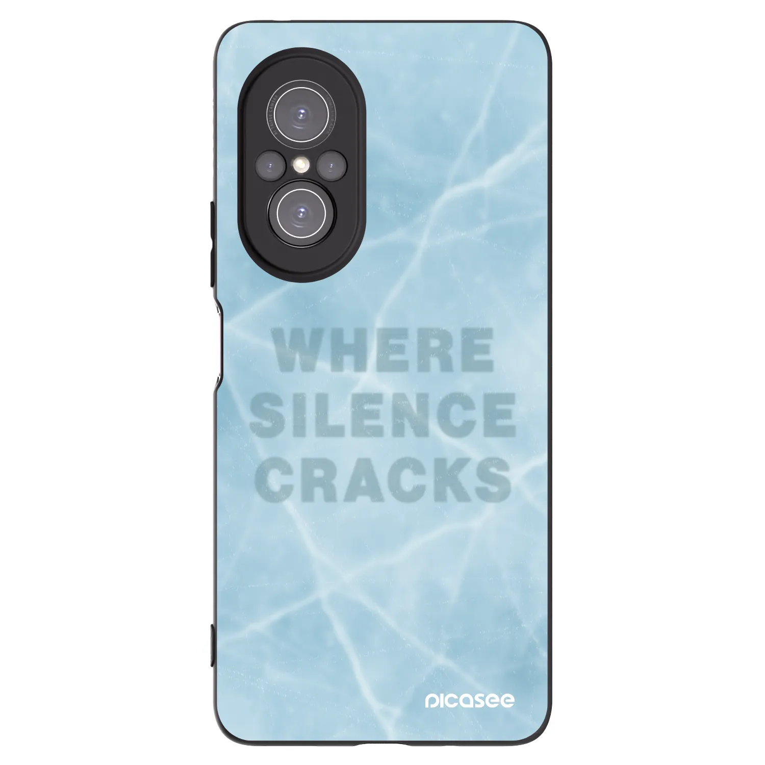 Picasee silikónový čierny obal pre Huawei Nova 9 SE - SILENCE