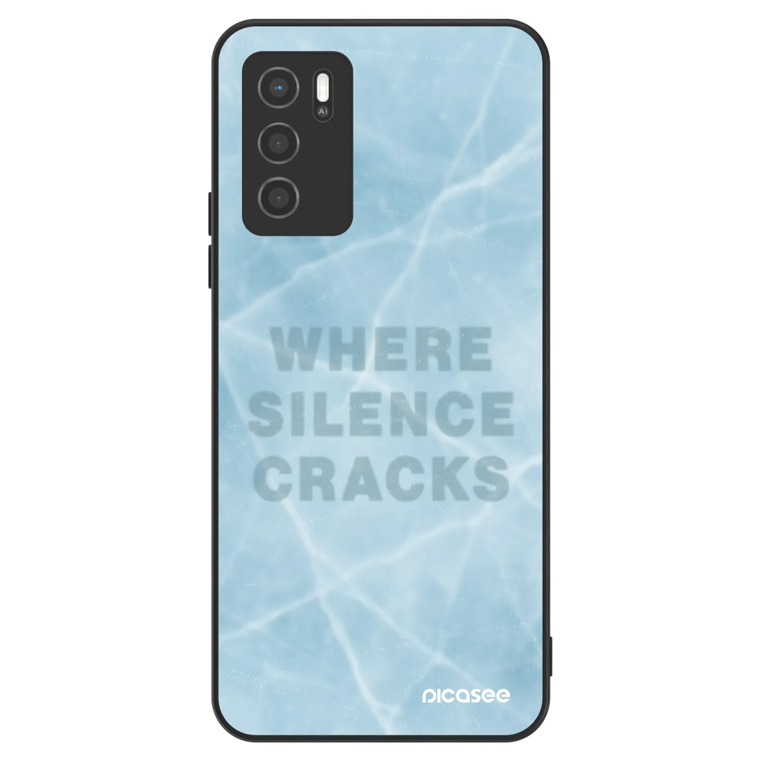 Picasee ULTIMATE CASE pro OPPO A16s - SILENCE