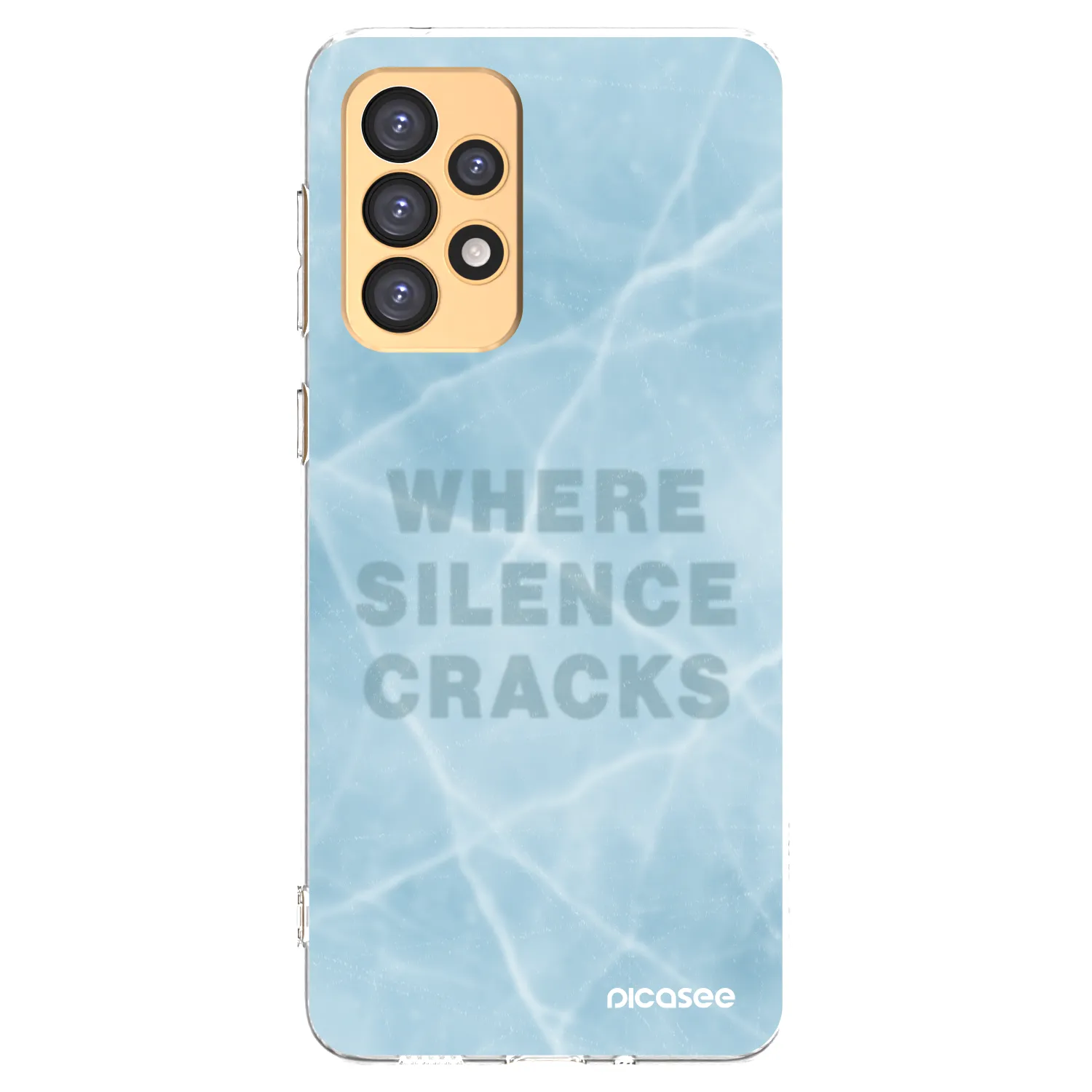 Picasee silikónový prehľadný obal pre Samsung Galaxy A33 5G A336 - SILENCE