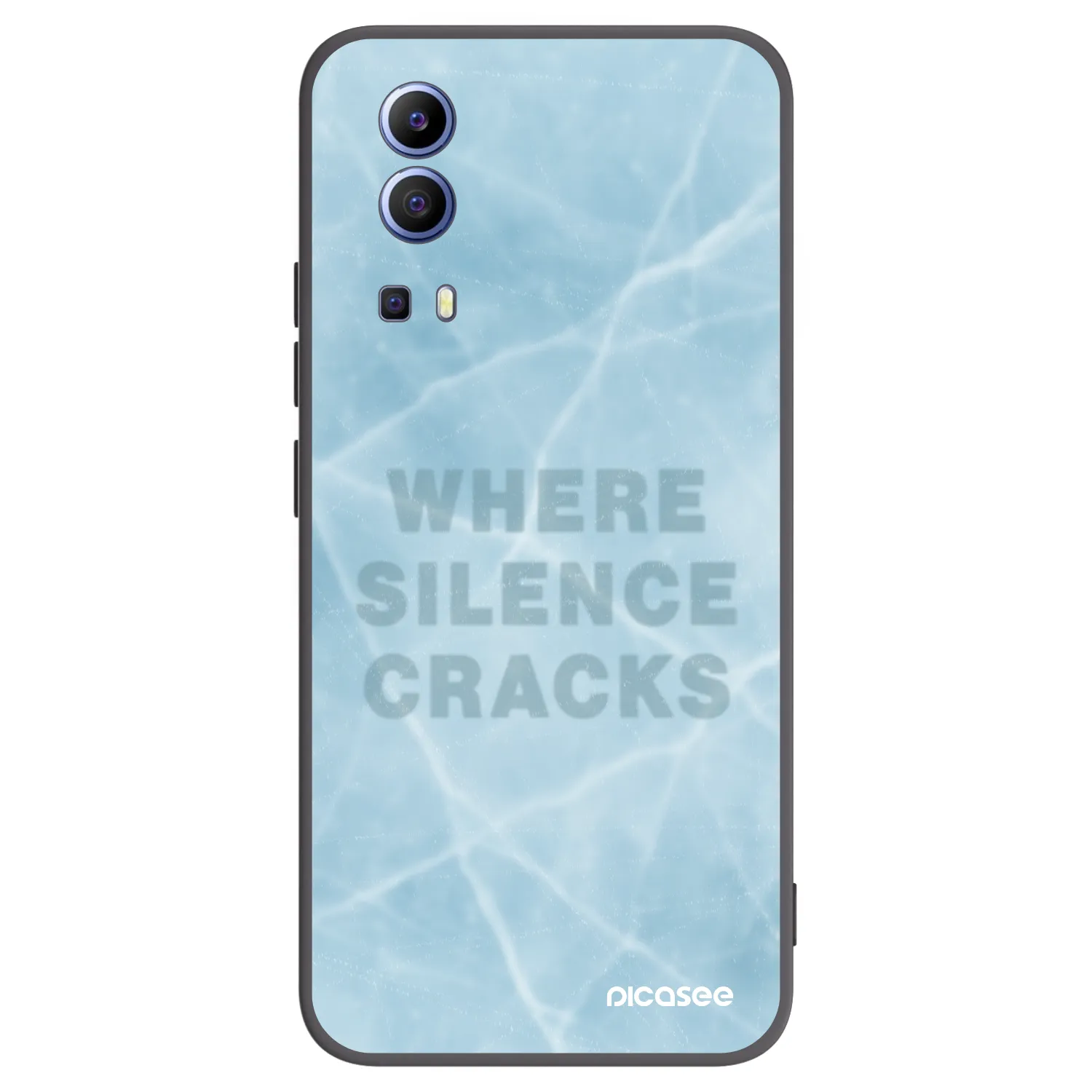 Picasee silikónový čierny obal pre Vivo Y52 5G - SILENCE