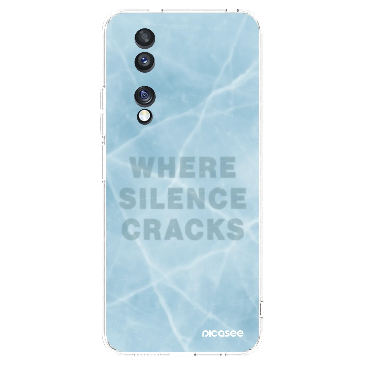 Picasee silikónový prehľadný obal pre Honor 70 - SILENCE