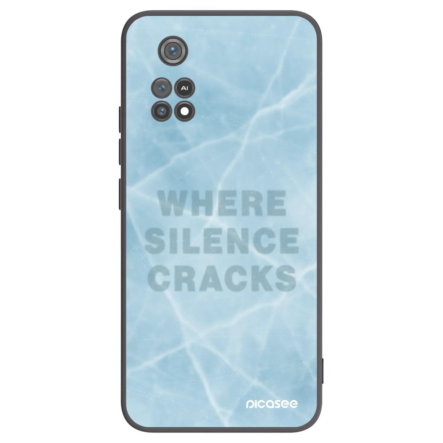 Picasee silikónový čierny obal pre Xiaomi Poco M4 Pro - SILENCE