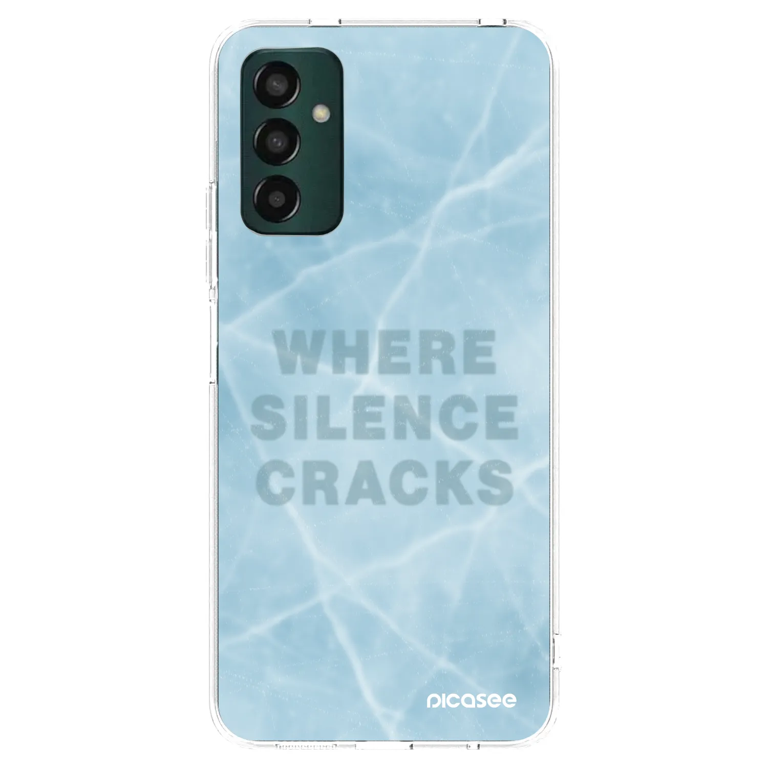 Picasee silikónový prehľadný obal pre Samsung Galaxy M23 5G - SILENCE