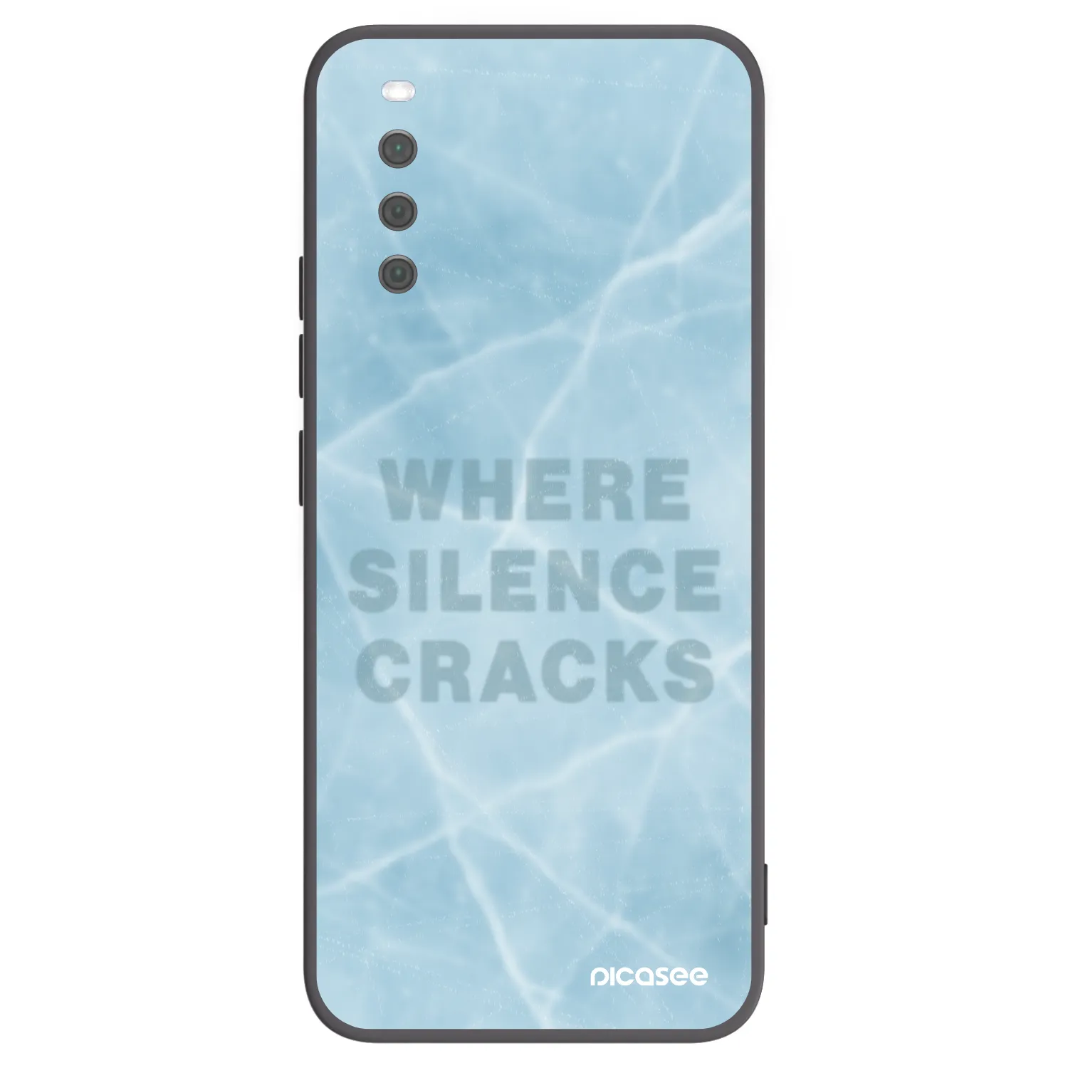 Picasee silikónový čierny obal pre Sony Xperia 10 III - SILENCE