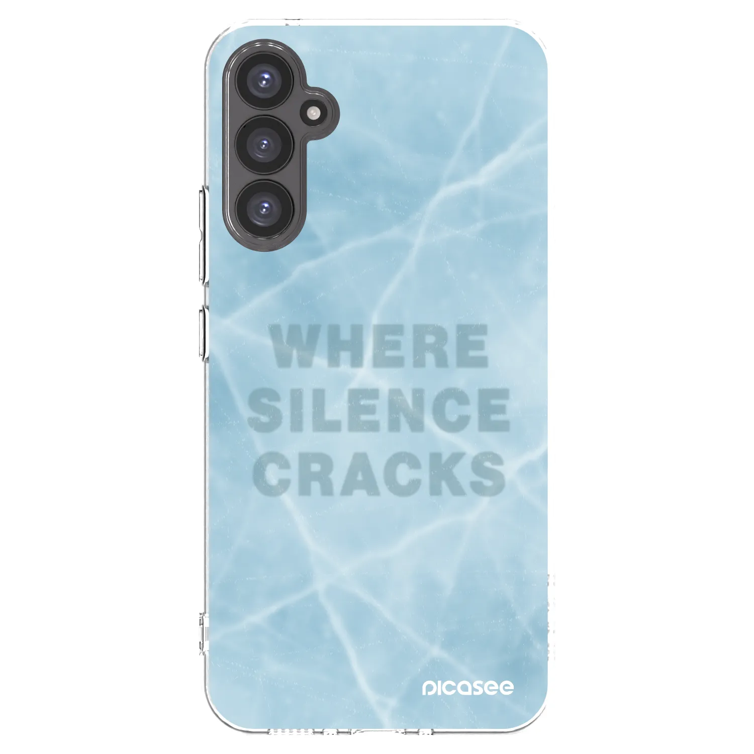 Picasee silikónový prehľadný obal pre Samsung Galaxy A34 5G A346B - SILENCE