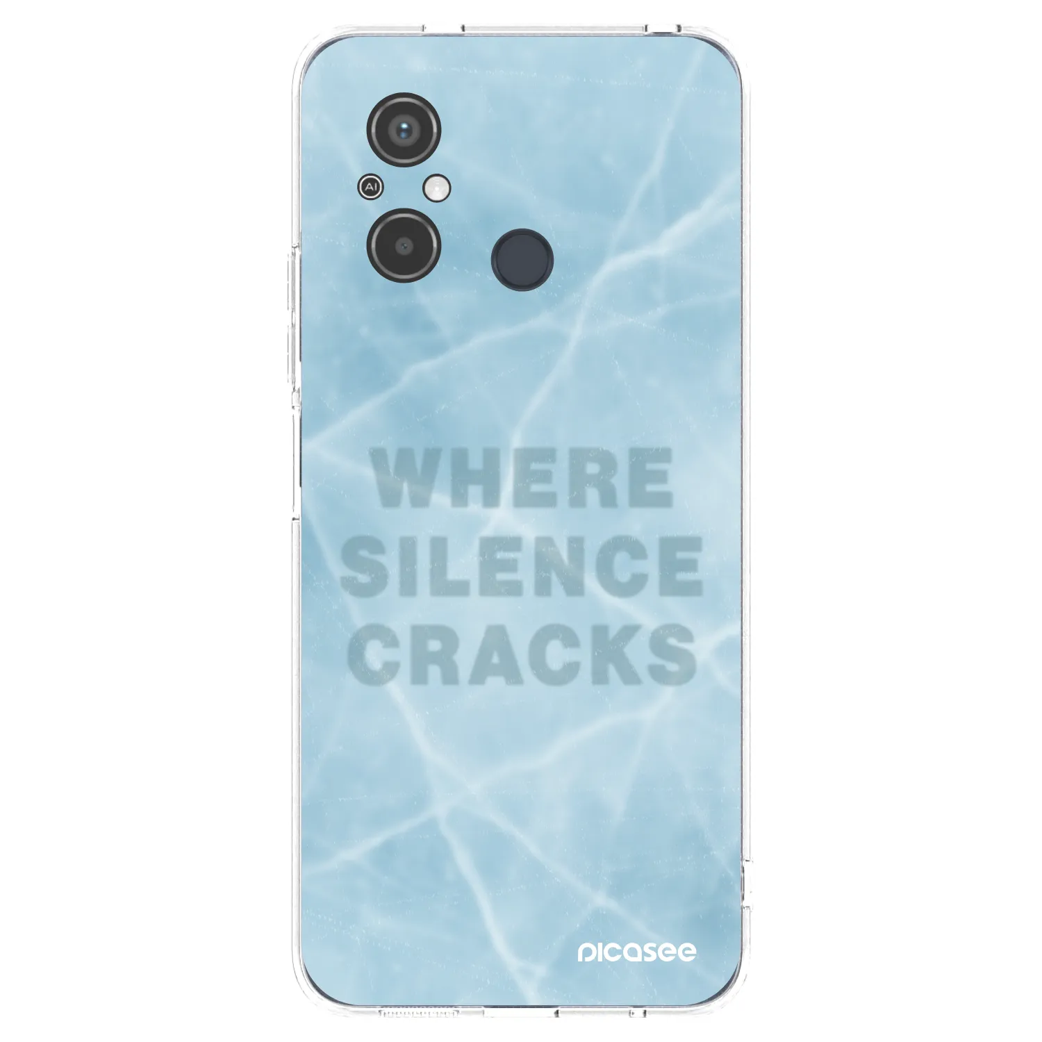 Silikónový prehľadný obal pre Xiaomi Redmi 12C - SILENCE
