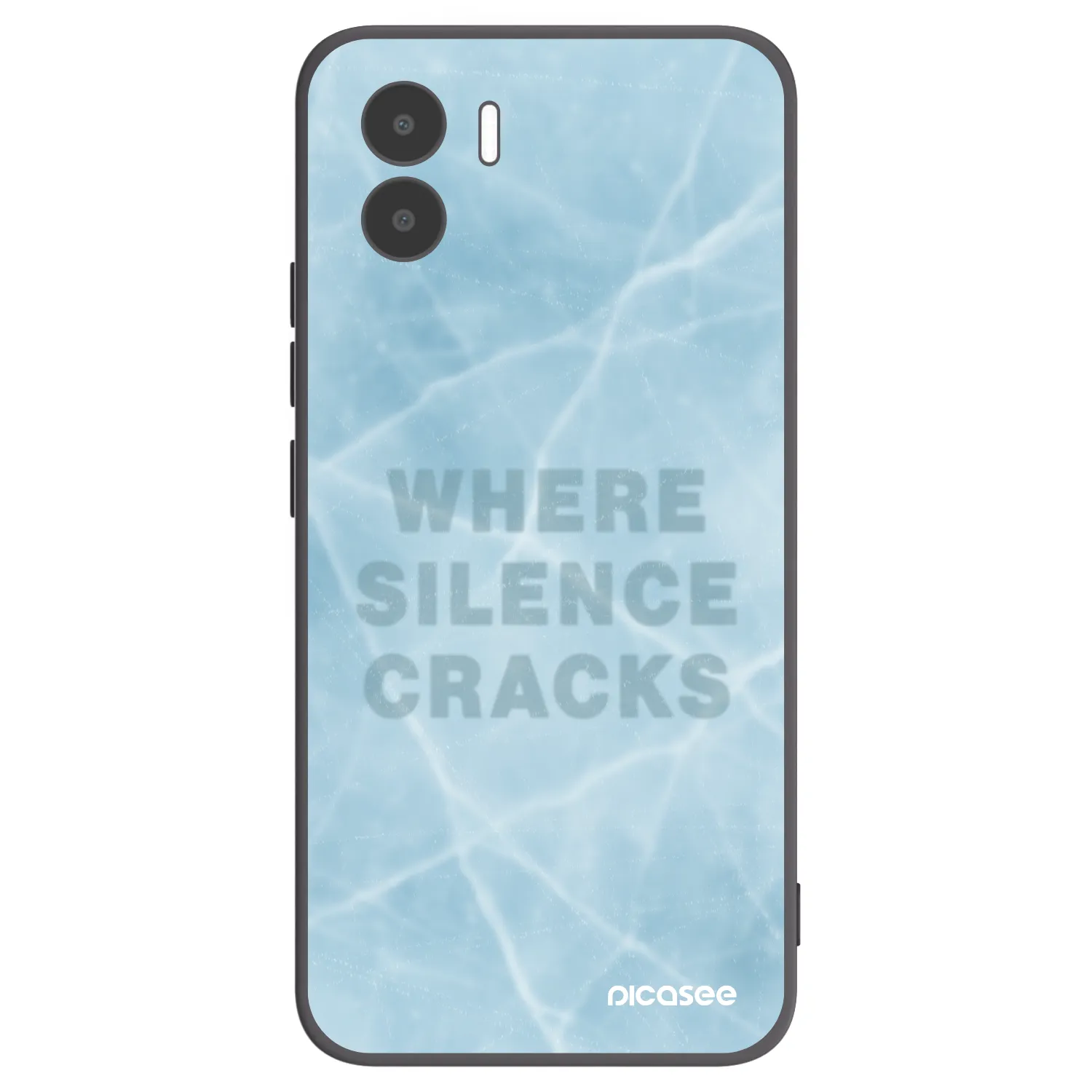 Picasee silikónový čierny obal pre Xiaomi Redmi A2 - SILENCE