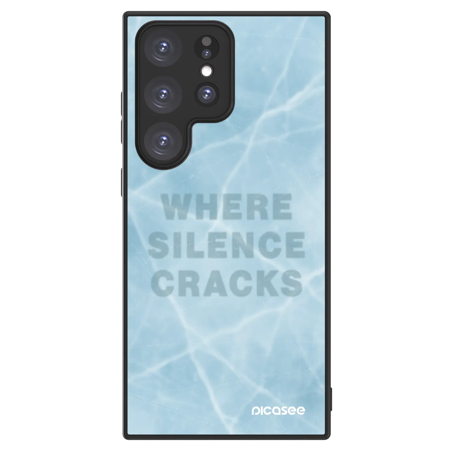 Picasee ULTIMATE CASE PowerShare pro Samsung Galaxy S23 Ultra 5G - SILENCE