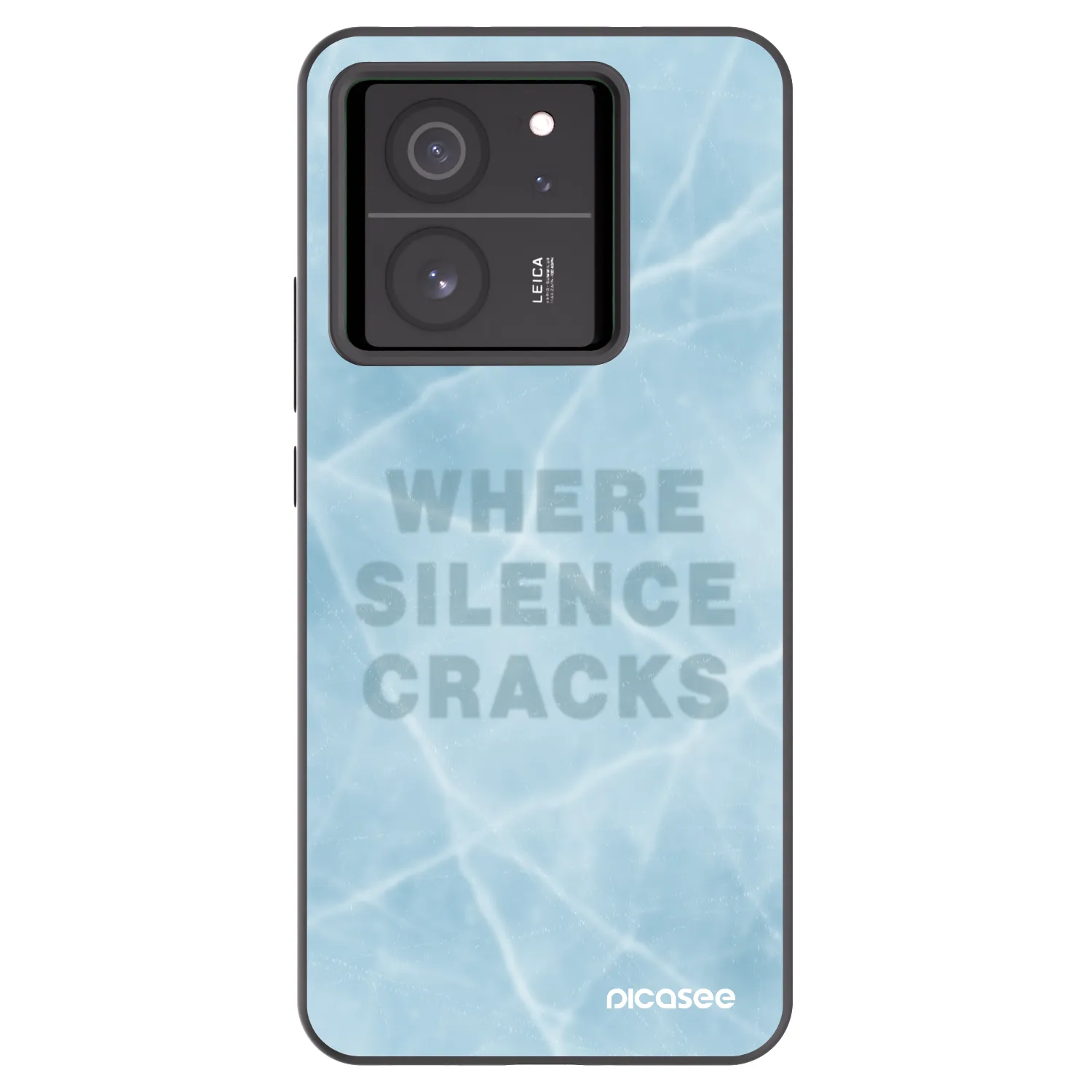 Picasee silikónový čierny obal pre Xiaomi 13T - SILENCE