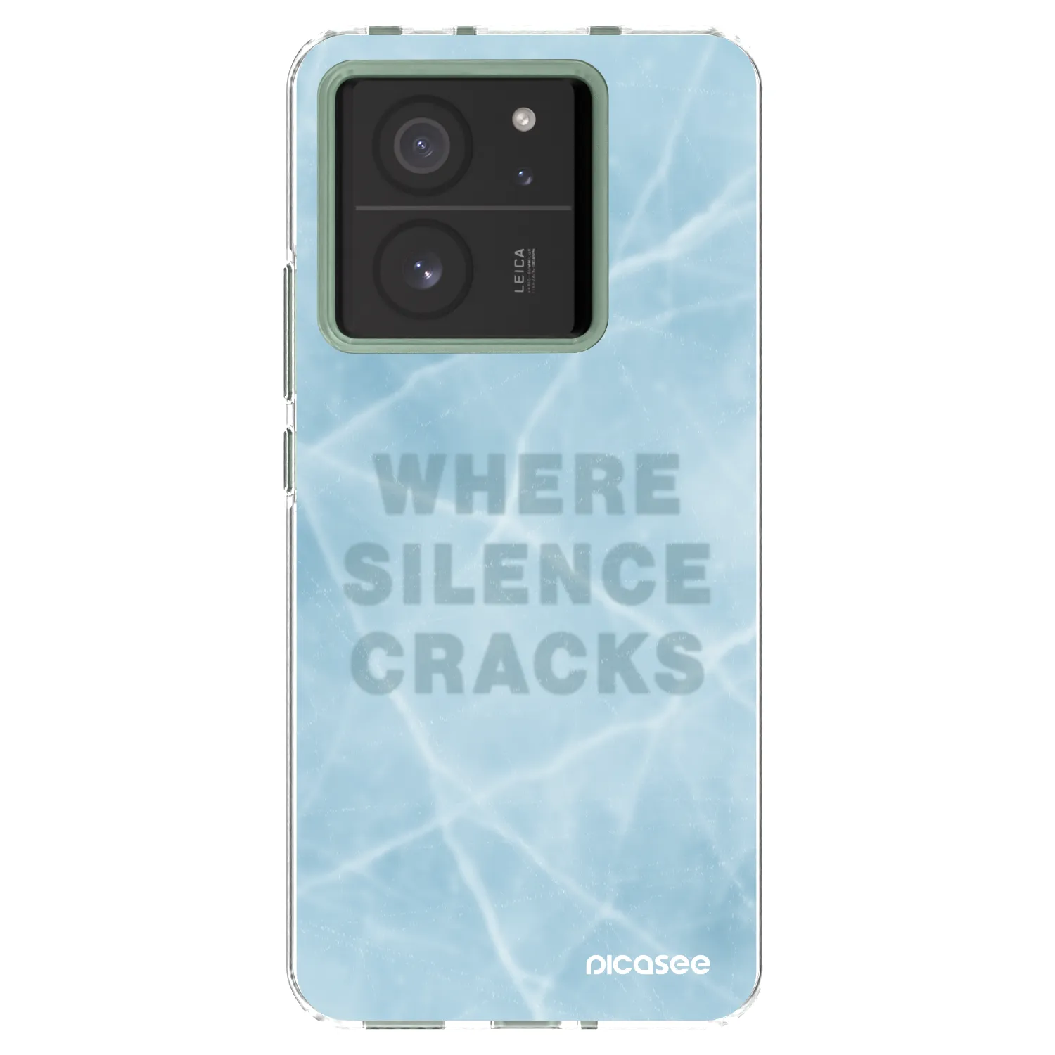 Picasee silikónový prehľadný obal pre Xiaomi 13T - SILENCE