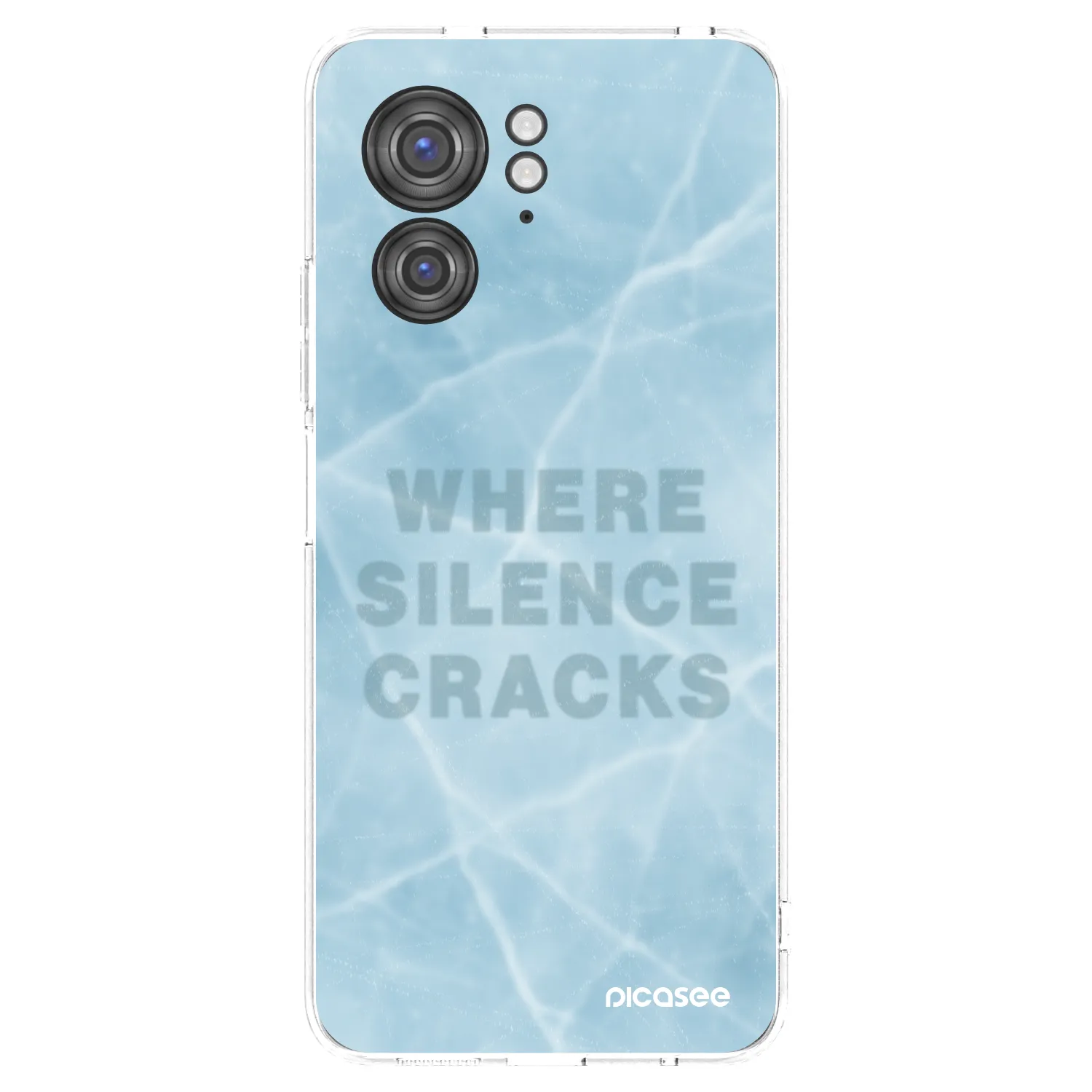 Picasee silikónový prehľadný obal pre Motorola Edge 40 - SILENCE