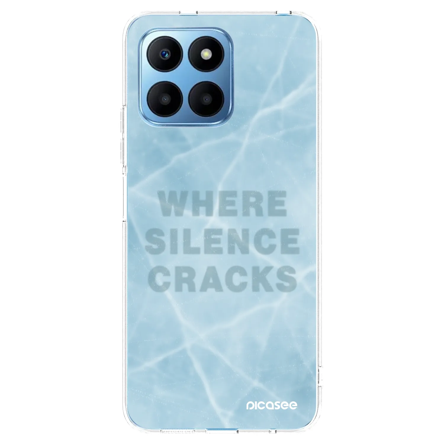 Picasee silikónový prehľadný obal pre Honor 70 Lite - SILENCE