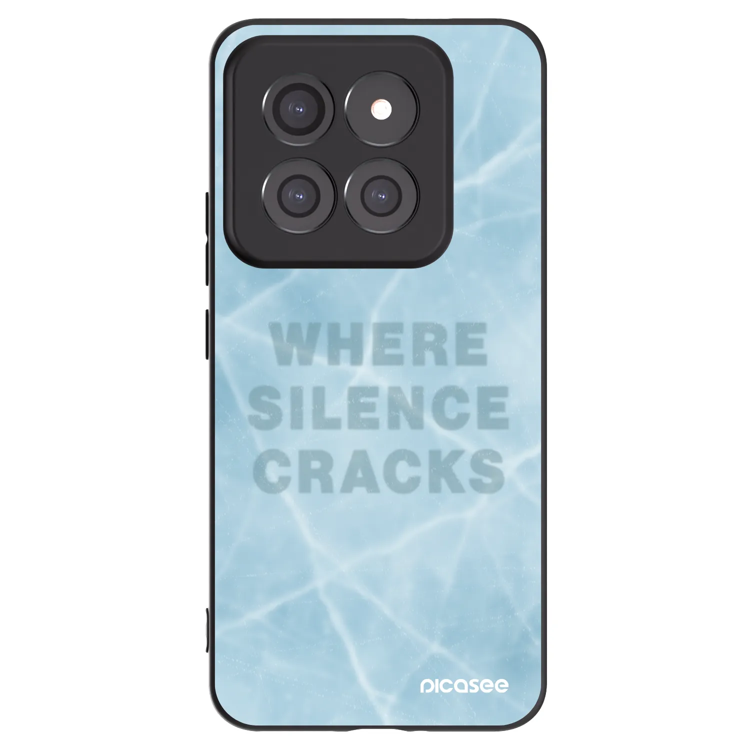 Picasee silikónový čierny obal pre Xiaomi 14 Pro - SILENCE