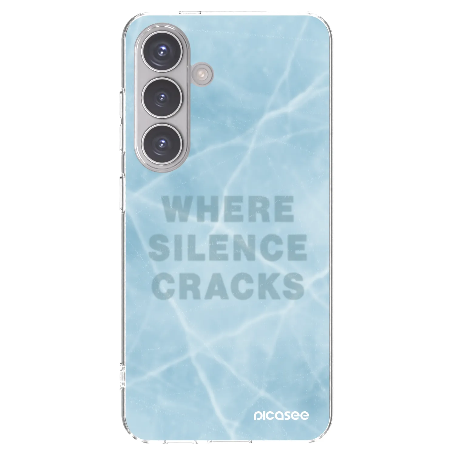 Picasee silikónový prehľadný obal pre Samsung Galaxy S24 S921B 5G - SILENCE