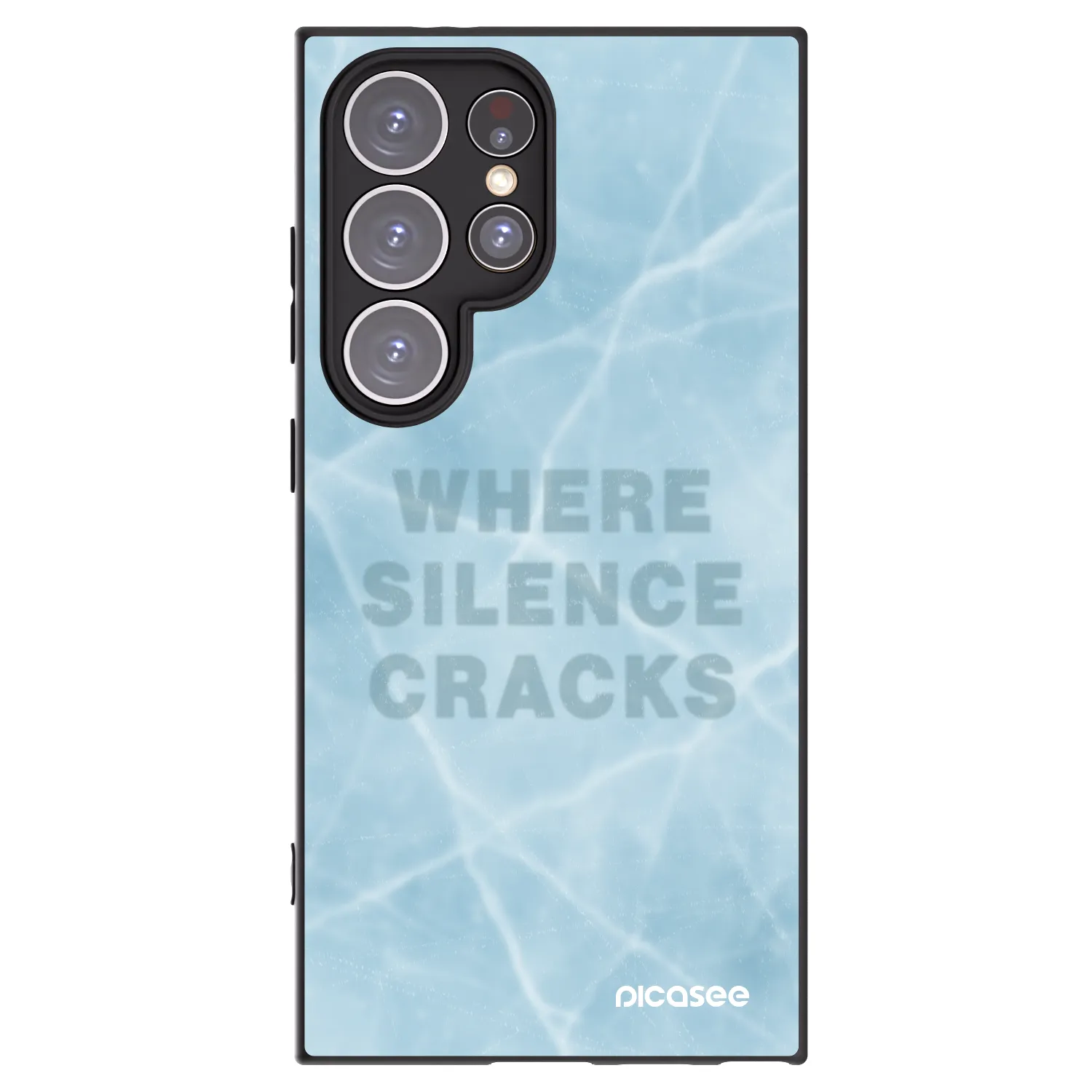 Silikónový čierny obal pre Samsung Galaxy S24 Ultra S928B 5G - SILENCE