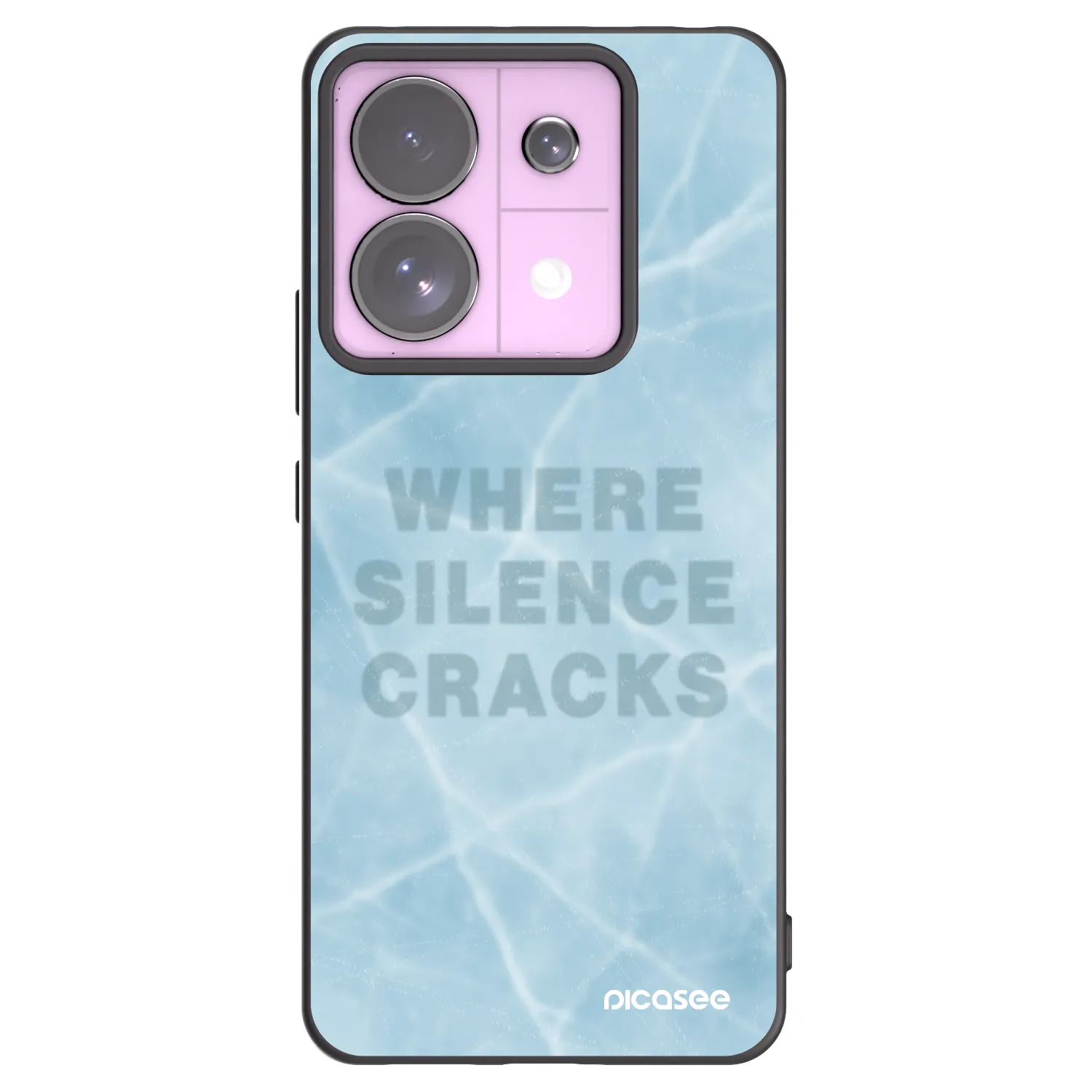 Picasee silikónový čierny obal pre Xiaomi Redmi Note 13 Pro 5G - SILENCE