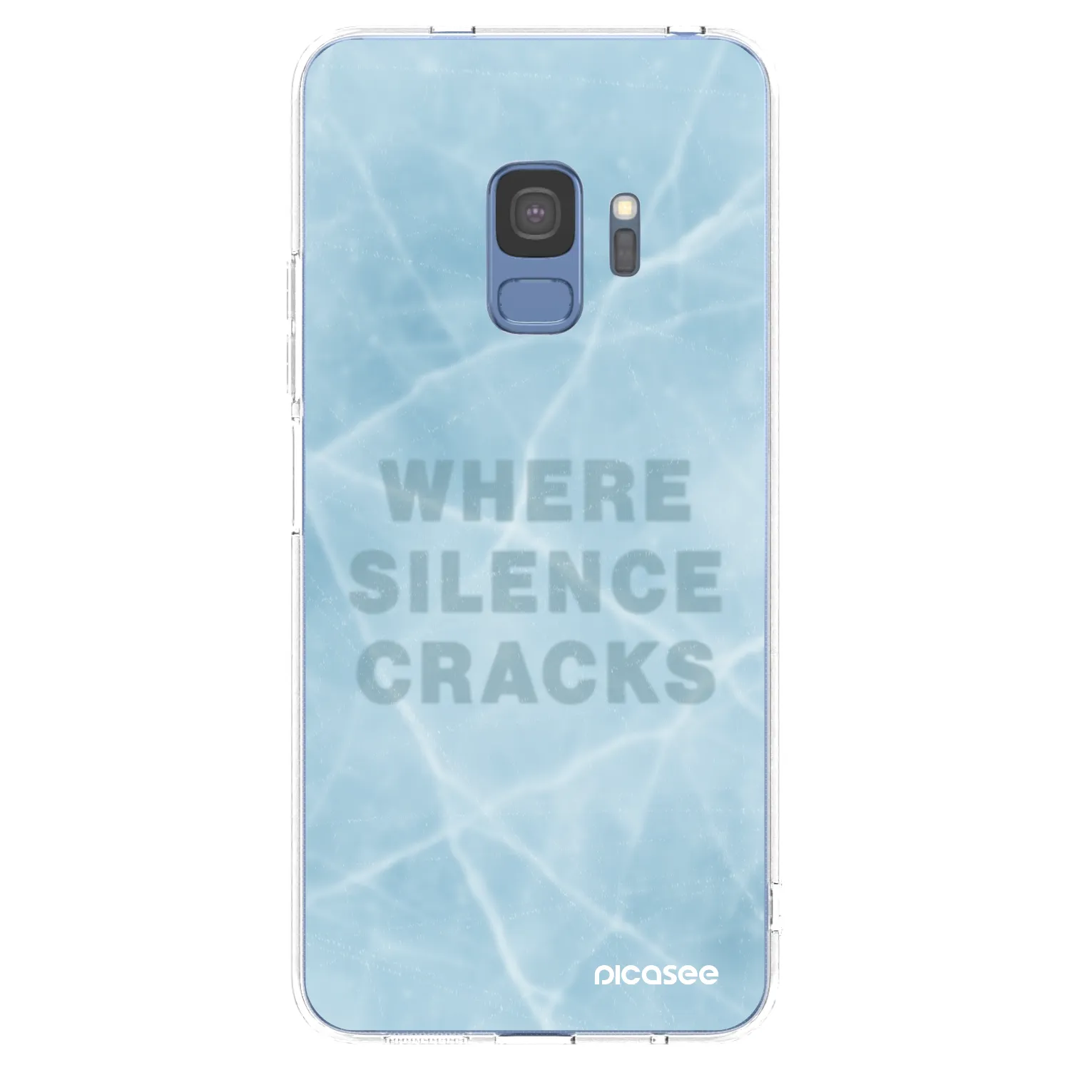 Picasee silikónový prehľadný obal pre Samsung Galaxy S9 G960F - SILENCE