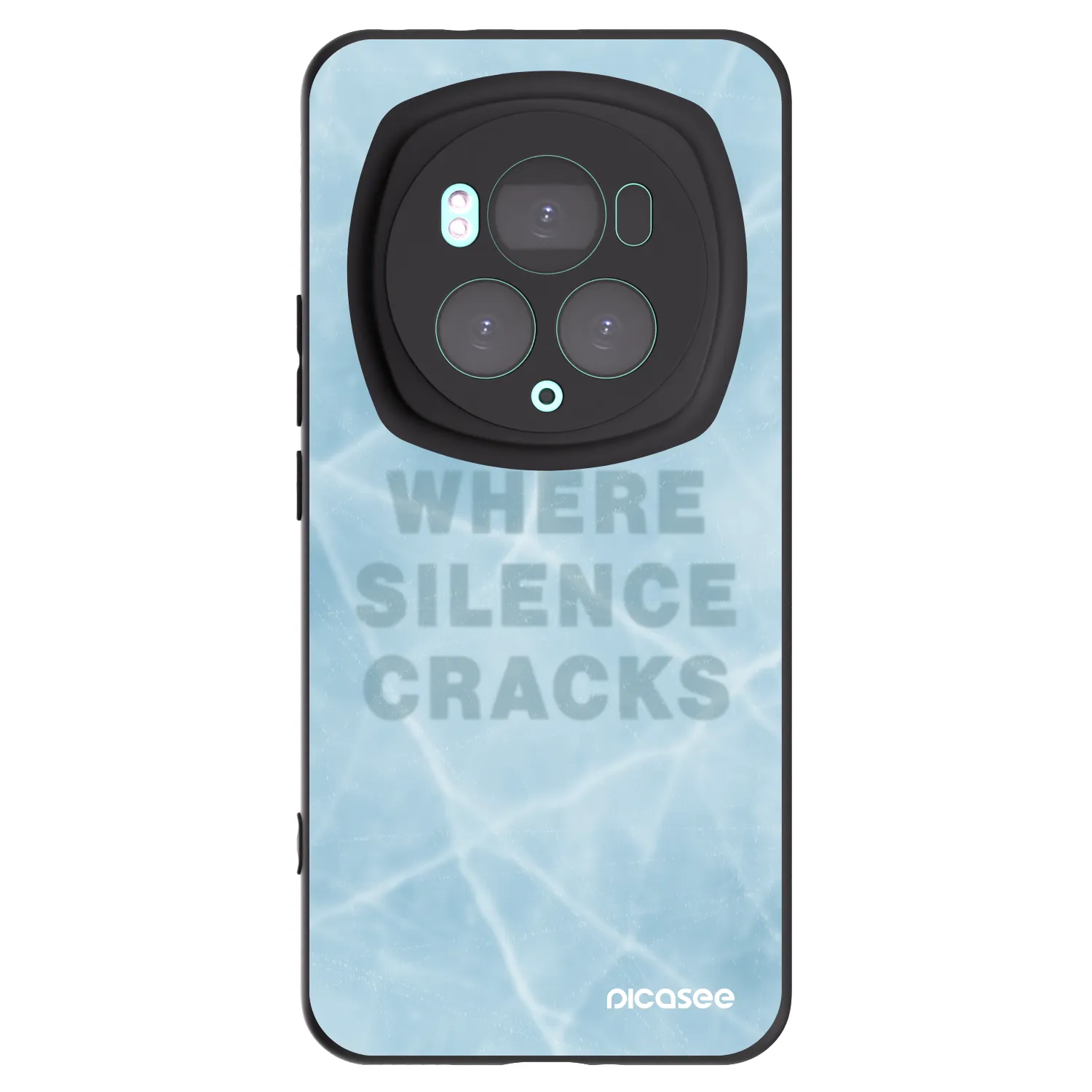 Picasee silikónový čierny obal pre Honor Magic6 Pro - SILENCE