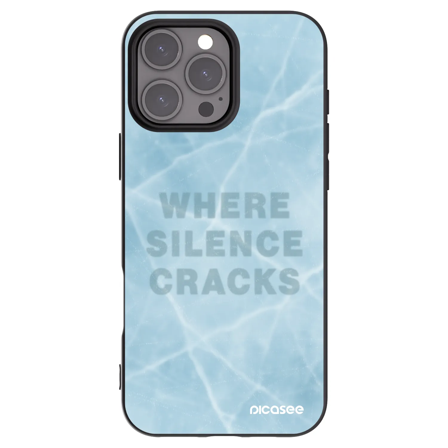 Silikónový čierny obal pre Apple iPhone 16 Pro Max - SILENCE