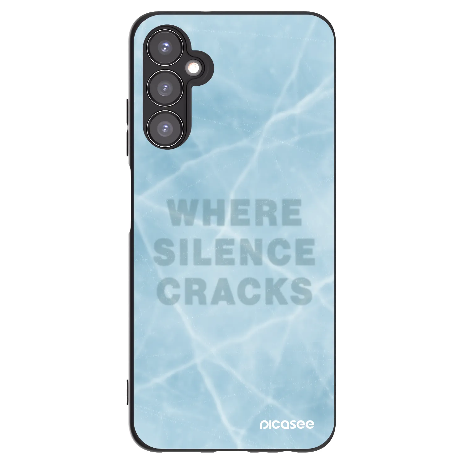 Picasee silikónový čierny obal pre Samsung Galaxy A05s A057G - SILENCE
