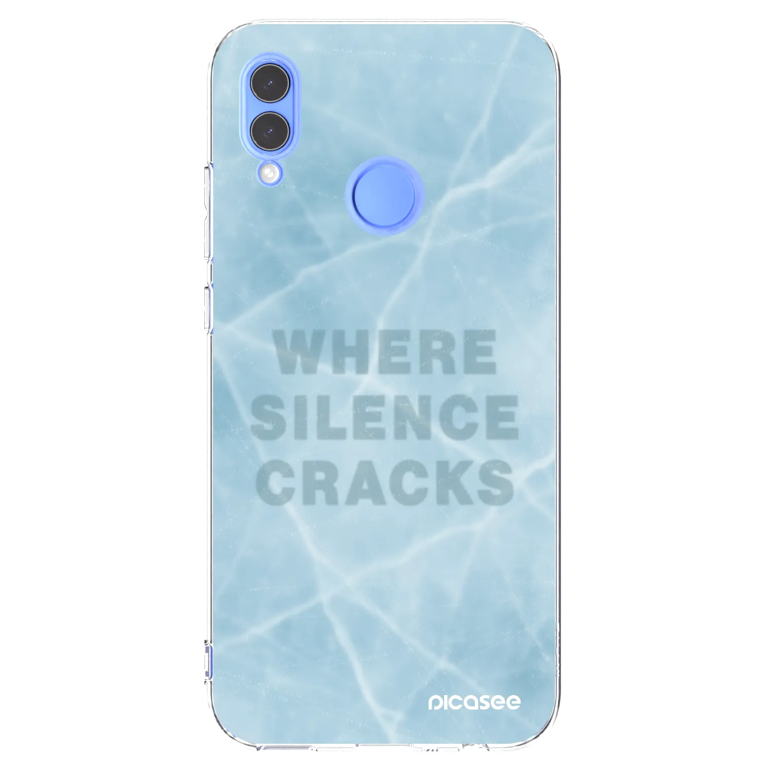 Picasee silikónový prehľadný obal pre Huawei P Smart 2019 - SILENCE