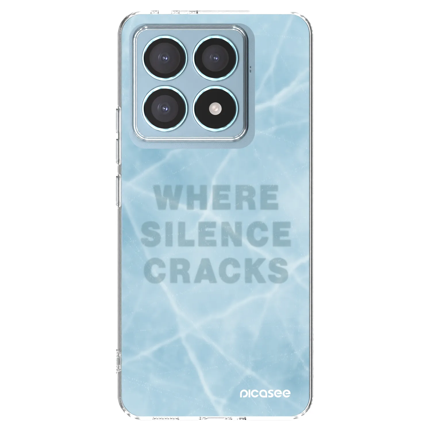 Picasee silikónový prehľadný obal pre Xiaomi 14T Pro - SILENCE