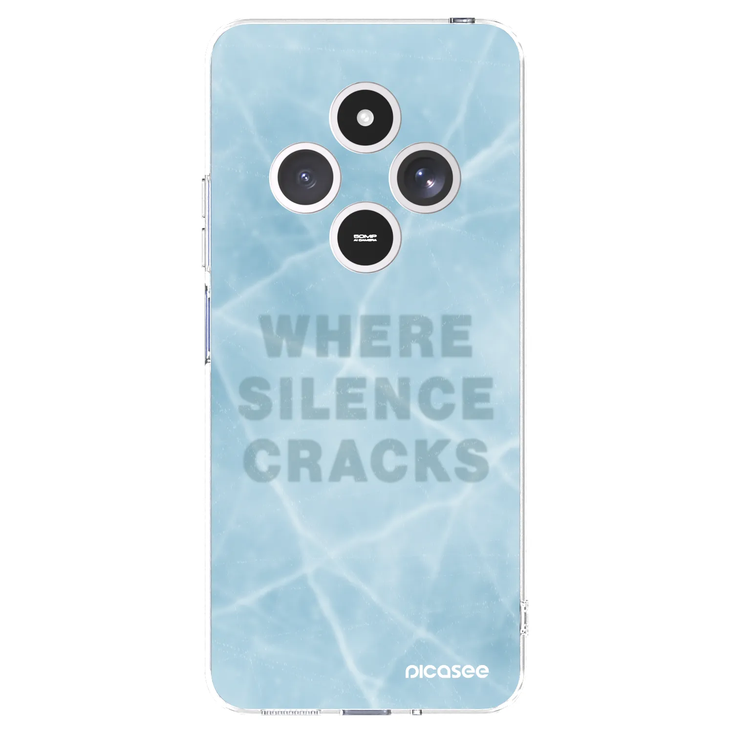 Picasee silikónový prehľadný obal pre Xiaomi Redmi 14C - SILENCE