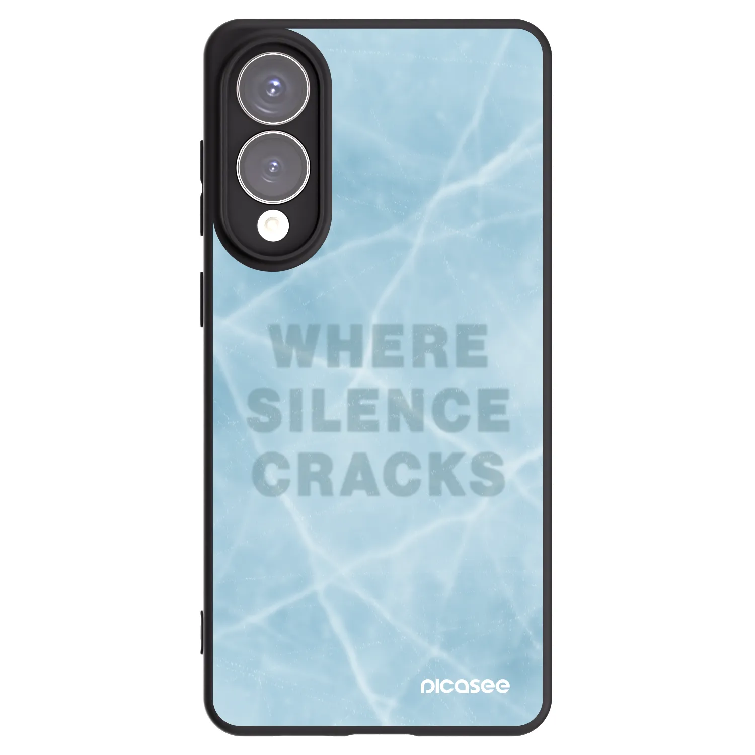 Picasee silikónový čierny obal pre Samsung Galaxy S25 Edge 5G - SILENCE